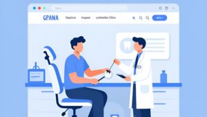 Современная концептуальная иллюстрация стратегии привлечения пациентов на имплантацию зубов от Стерател Маркетинг в 2026 году
